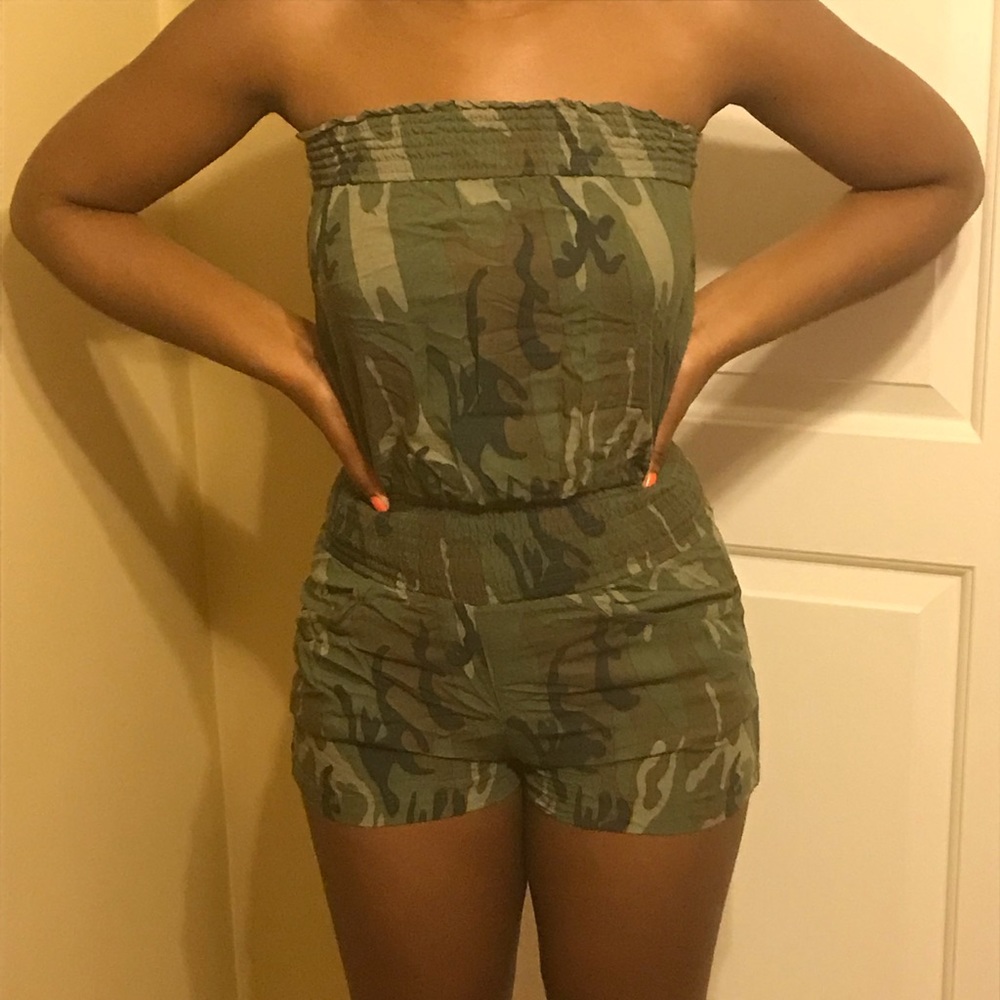 Camo romper